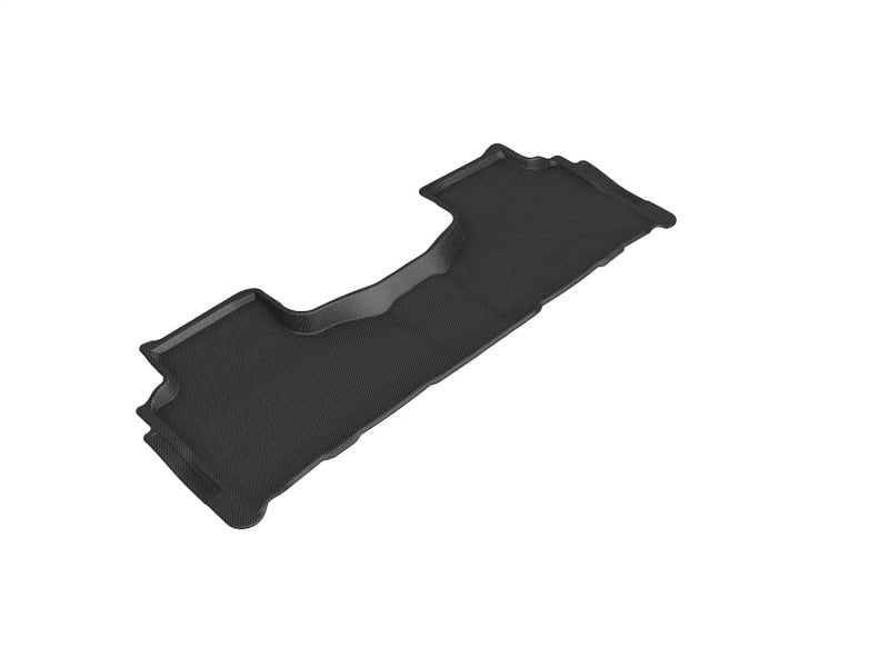 3D MAXpider 2021 Chevrolet Tahoe / Suburban / GMC Yukon / Yukon XL Kagu 2nd Row Floormats - Black 3D MAXpider