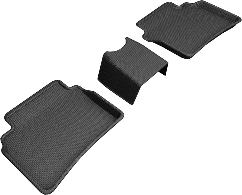3D MAXpider L1BC03921509 2018-2020 Buick Regal Kagu 2nd Row Floormats - Black