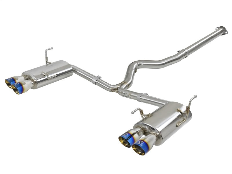 aFe Takeda 3in 304 SS Cat-Back Exhaust System 15-18 Subaru WRX/WRX STI H4-2.0/2.5L (t) aFe