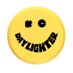 KC HiLiTES 6in. Round Hard Cover for Daylighter/SlimLite/Pro-Sport (Single) - Yellow w/Black Smile - eliteracefab.com