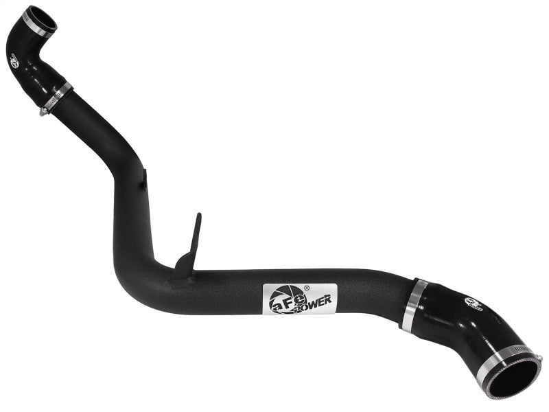 aFe Bladerunner 2.5in Intercooler Hot Side Tubes, 13-14 Ford Focus ST 2.0L (t) *Black* - eliteracefab.com