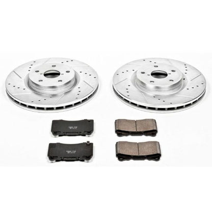 Power Stop 05-14 Subaru Impreza Front Z23 Evolution Sport Brake Kit - eliteracefab.com