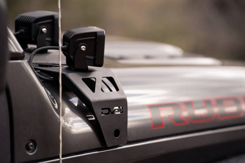 DV8 Offroad 18-25 Jeep Gladiator JT Cowl Light Bar Bracket LBJL-04