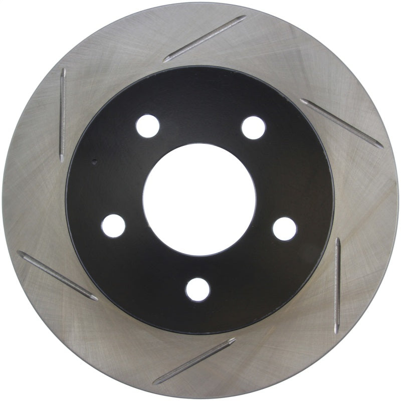 StopTech Power Slot 94-02 Mustang (Excl Cobra) / 03-04 Mustang Base/GT Rear Right Slotted Rotor Stoptech