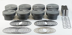 Mahle MS Piston Set GM LS 430ci 4.135in Bore 4in Stk 6.125in Rod .927 Pin -3cc 12.4 CR Set of 8