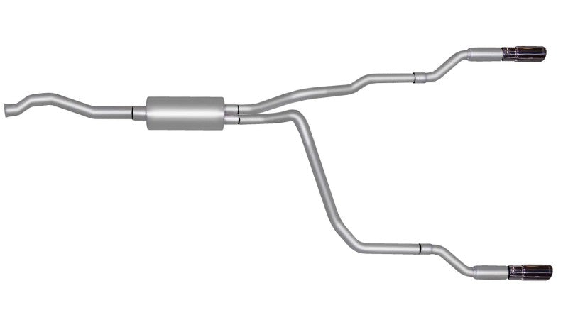 Gibson 01-05 Ford Ranger XL 2.3L 1.75in Cat-Back Dual Split Exhaust - Aluminized - eliteracefab.com