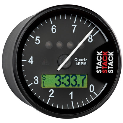 Autometer Stack Display Tachometer 0-8K RPM - Black ST700SR-A