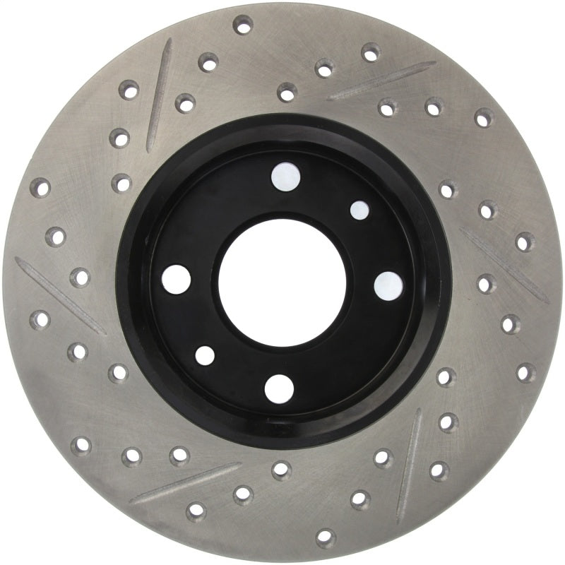 StopTech Slotted & Drilled Sport Brake Rotor - eliteracefab.com