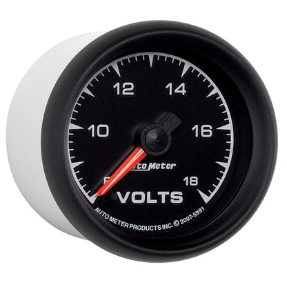 Autometer ES 2-1/16in 18V Digital Stepper Motor Voltmeter