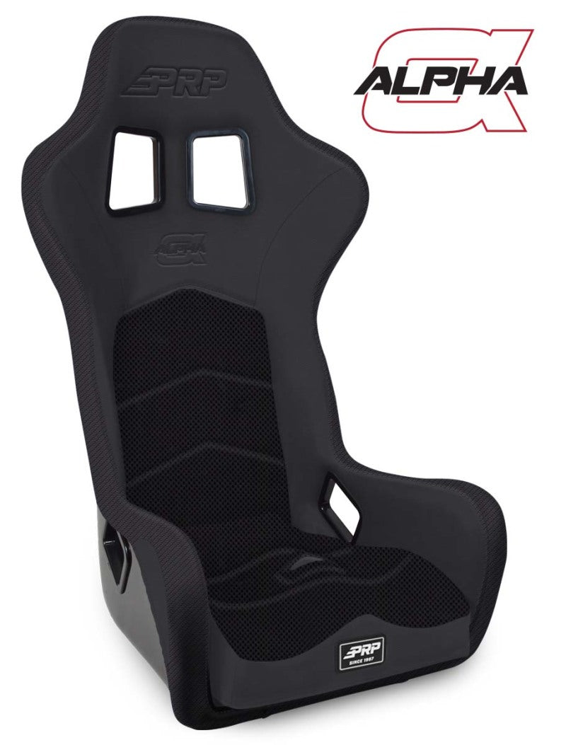 PRP Alpha Composite Seat- Black - eliteracefab.com