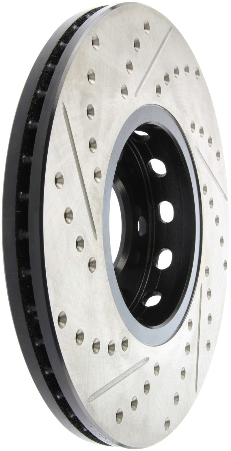 StopTech 96-7/04 Audi A4 / 95-01 A6 / 7/98-05 VW Passat Left Front Slotted and Drilled Rotor Stoptech