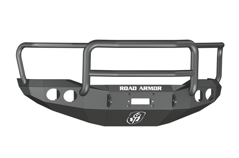 Road Armor 07-13 Toyota Tundra Stealth Front Winch Bumper w/Lonestar Guard - Tex Blk Road Armor