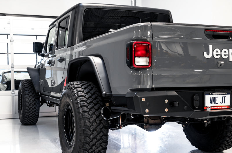 AWE Tuning 2020+ Jeep Gladiator 3.6L Trail-to-Tread (Single-Side) Conversion Kit w/Diamond Blk Tip AWE Tuning