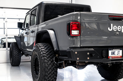 AWE Tuning 2020+ Jeep Gladiator 3.6L Trail-to-Tread (Single-Side) Conversion Kit w/Diamond Blk Tip AWE Tuning