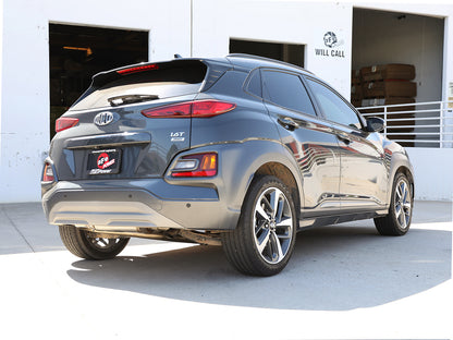 aFe Takeda 2-1/2in 304 SS Axle-Back Exhaust 18-21 Hyundai Kona L4 1.6L (t) - eliteracefab.com