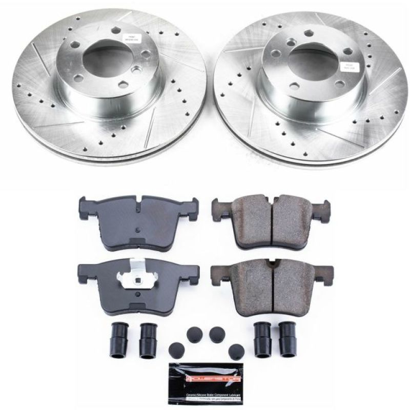 Power Stop 14-16 BMW 228i Front Z23 Evolution Sport Brake Kit PowerStop