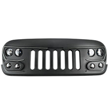 Load image into Gallery viewer, Oracle VECTOR Series Full LED Grille - Jeep Wrangler JK - NA - eliteracefab.com