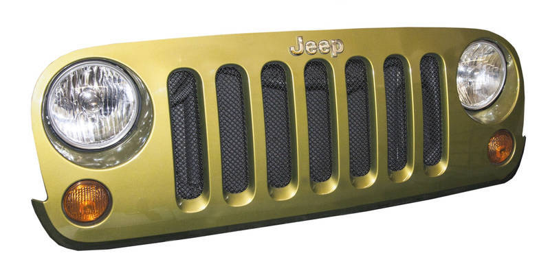 DV8 Offroad 2007-2018 Jeep JK Black Mesh Grille DV8 Offroad