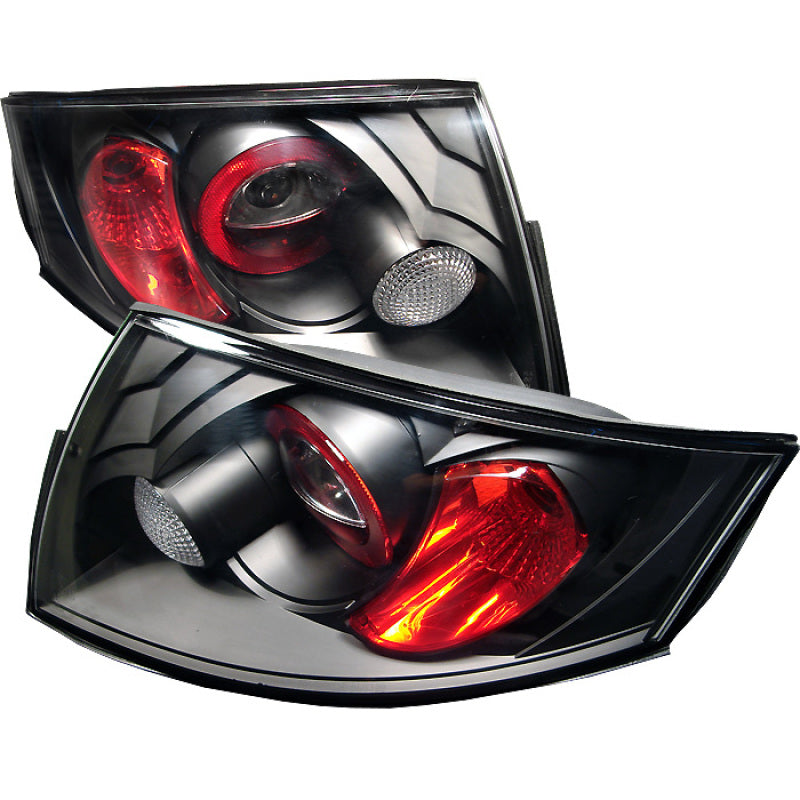 Spyder Audi TT 00-06 Euro Style Tail Lights Black ALT-YD-ATT99-BK - eliteracefab.com