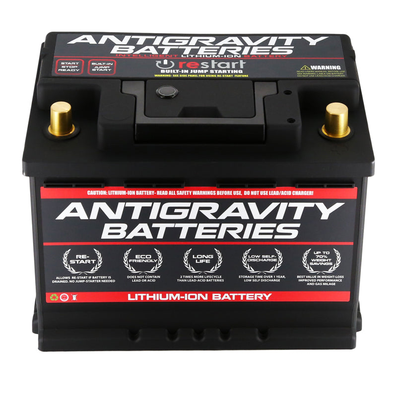 Antigravity H5/Group 47 Lithium Car Battery w/Re-Start - eliteracefab.com