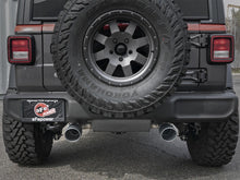 Load image into Gallery viewer, aFe Rebel Series 2.5in 409 SS Axle-Back Exhaust w/ Black Tips 2018+ Jeep Wrangler (JL) V6 3.6L - eliteracefab.com