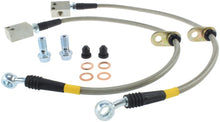 Load image into Gallery viewer, StopTech 07-08 Honda Fit Stainless Steel Brake Lines - eliteracefab.com