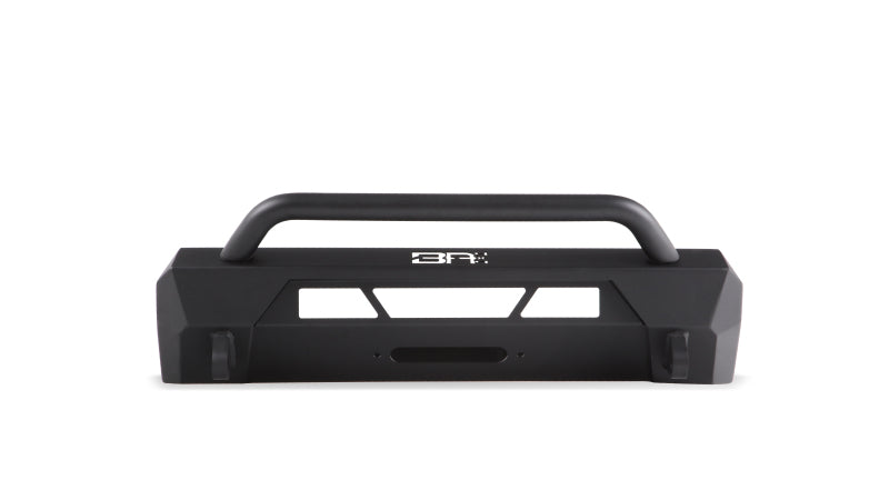 Body Armor 4x4 2014+ Toyota 4Runner HiLine Front Winch Bumper - eliteracefab.com