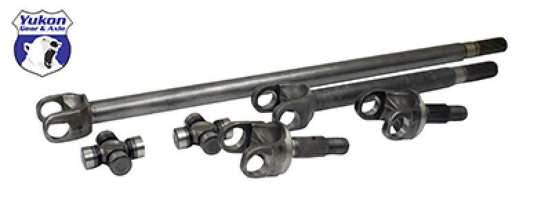 Yukon Gear Front 4340 Chrome-Moly Replacement Axle Kit For 72-81 Dana 30 Jeep CJ w/ 27 Splines Yukon Gear & Axle