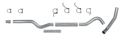 Diamond Eye KIT 4in CB SGL MFLR RPLCMENT PIPE SS CHEVY/GMC 6.6L 2500/3500 2006-2007.5 Diamond Eye Performance