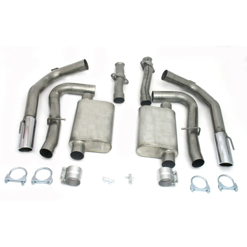 JBA 99-04 Ford Mustang Cobra IRS 4.6L 4V 409SS Dual Rear Exit Cat-Back Exhaust JBA