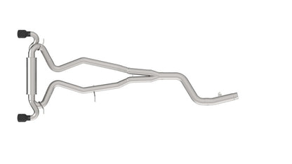 Kooks 2020 Toyota Supra 3.5in x 3in SS Catback Exhaust w/Black Tips Kooks Headers