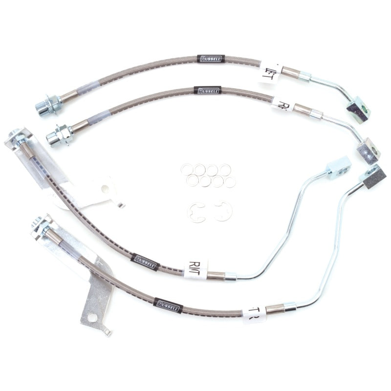 Russell Performance 99-04 Ford Mustang with Traction Control (Except Cobra) Brake Line Kit - eliteracefab.com