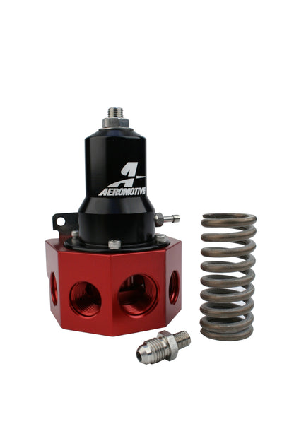 Aeromotive 13133 Extreme Flow EFI Regulator,30-120 PSI,-8AN/-10AN - eliteracefab.com