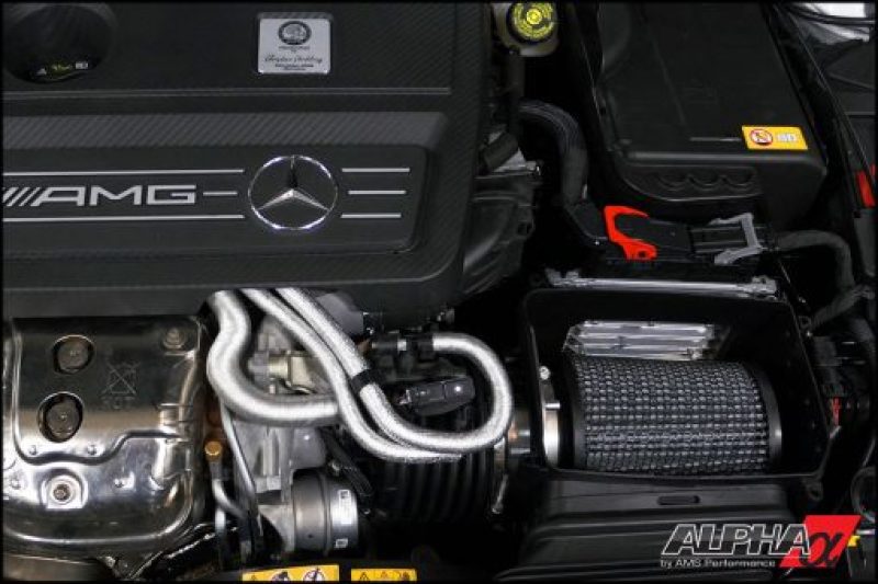 Alpha Performance Air Filter & CNC Aluminum Adapter | Multiple Mercedes Fitments - eliteracefab.com