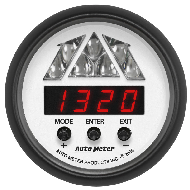 Autometer Phantom 2-1/16in Digital Pro Shift System Shift Light Level 1 Gauge 5787
