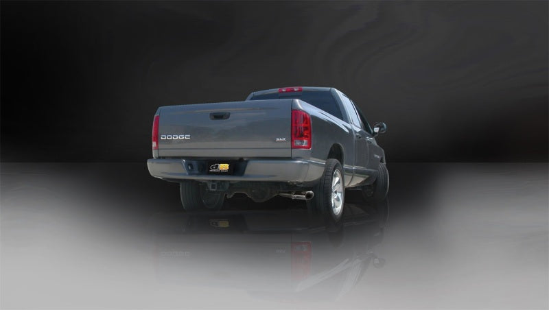 Corsa/dB 04-05 Dodge Ram Quad Cab/Short Bed 1500 4.7L V8 Polished Sport Cat-Back Exhaust CORSA Performance