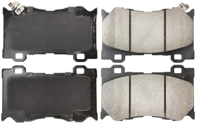 STOPTECH PERFORMANCE 09-13 INFINITI FX35/FX37/FX45/FX50/08-13 G37 / 09-12 370Z FRONT BRAKE PADS, 309.13460 - eliteracefab.com