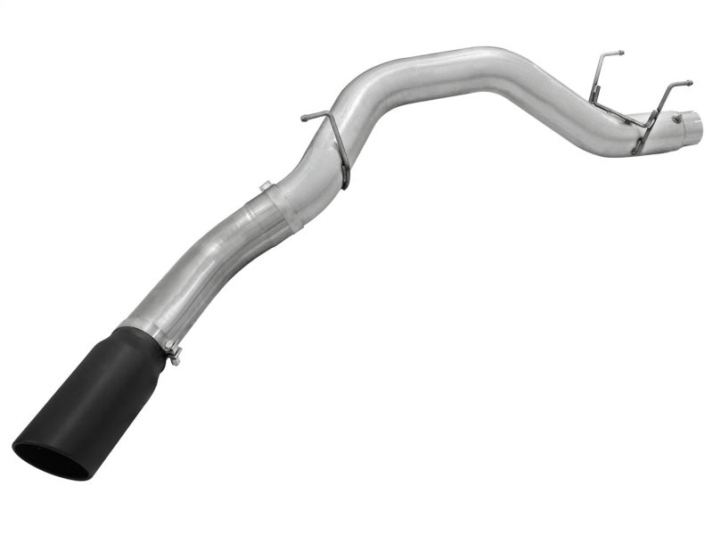 aFe Atlas 5in DPF-Back Aluminized Steel Exh Dodge RAM Diesel 13-14 L6-6.7L Mega Cab w/ Black Tip aFe