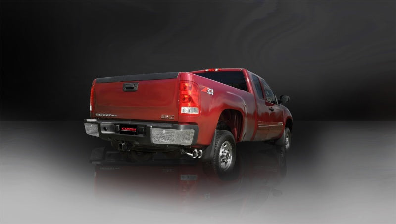 Corsa 11-12 Chevrolet Silverado Ext. Cab/Std. Bed 2500 6.0L V8 Polished Sport Cat-Back Exhaust CORSA Performance