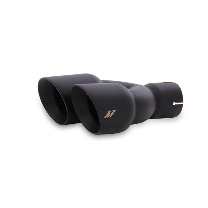 Mishimoto 14-16 Ford Fiesta ST 1.6L 2.5in Stainless Steel Resonated Cat-Back Exhaust w/ Black Tips - eliteracefab.com