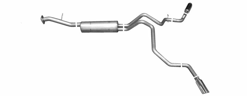 Gibson 00-01 Chevrolet Tahoe Base 4.8L 2.25in Cat-Back Dual Extreme Exhaust - Aluminized Gibson