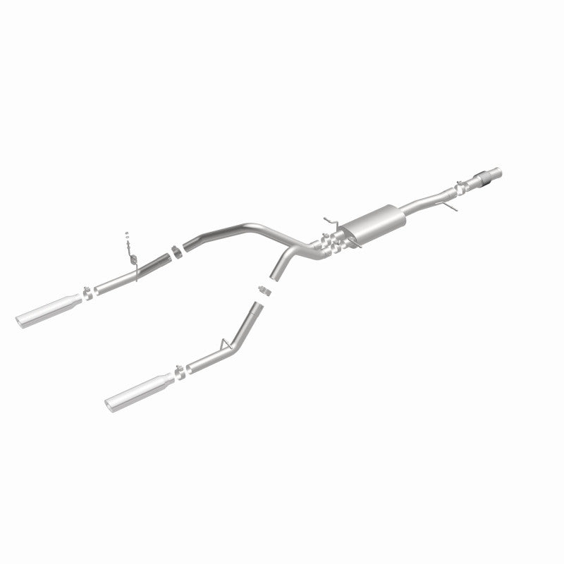 Magnaflow 14 Chev Silverado V8 5.3L SC Cab Dual Split Rear Exit SS Cat Back Perf Exhaust Magnaflow