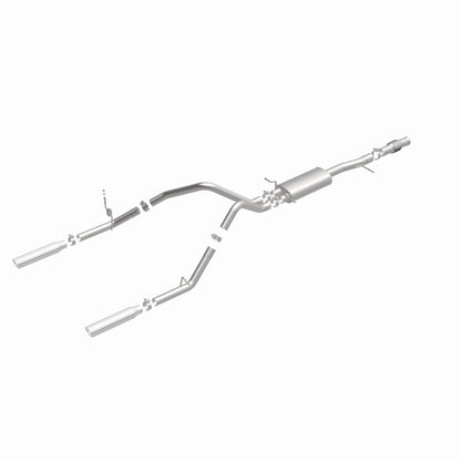 Magnaflow 14 Chev Silverado V8 5.3L SC Cab Dual Split Rear Exit SS Cat Back Perf Exhaust Magnaflow