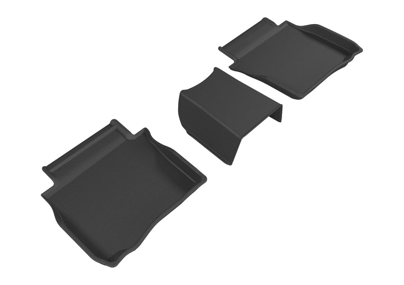 3D MAXpider L1BC03321509 2017-2019 Buick Lacrosse Kagu 2nd Row Floormats - Black