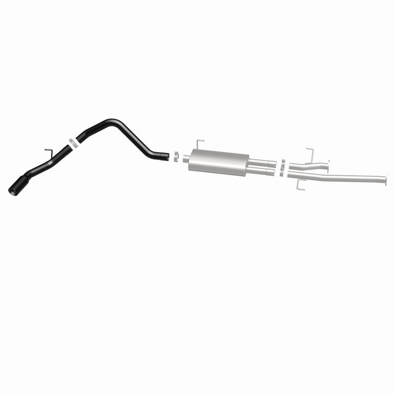 MagnaFlow Cat-Back Exhaust 09-13 Toyota Tundra V8 5.7L 3in SS Black Tip Single Side Exit Magnaflow