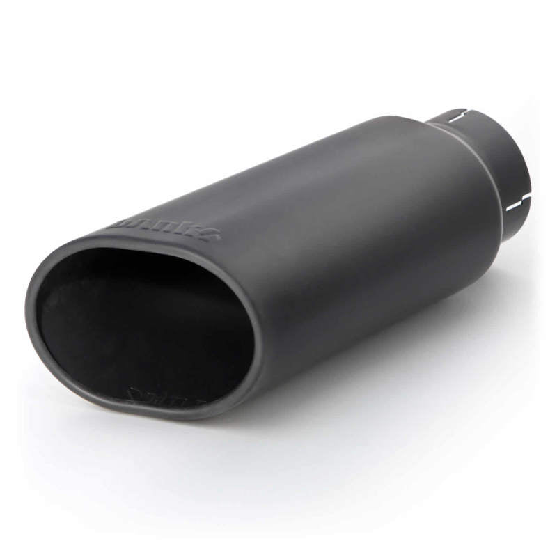 Banks Power Tailpipe Tip Kit - SS Obround Slash Cut - Black - 3.5in Tube - 4.38in X 5.25in X 13.38in Banks Power