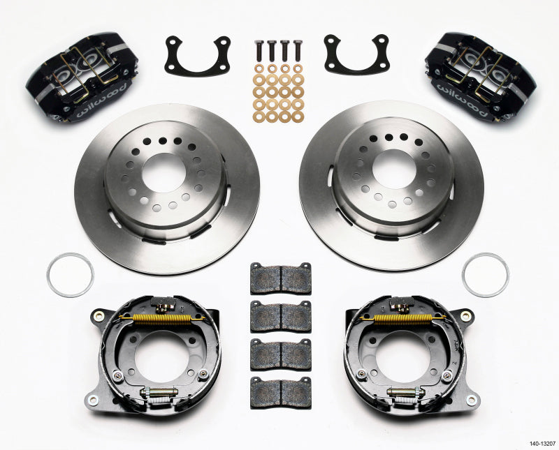 Wilwood Dynapro Dust-Boot P/S Park Brake Kit New Big Ford 2.50in Offset Wilwood