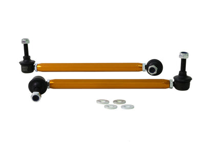 Whiteline10/01-05 BMW 3 Series Sway Bar Link Assembly - Front - eliteracefab.com