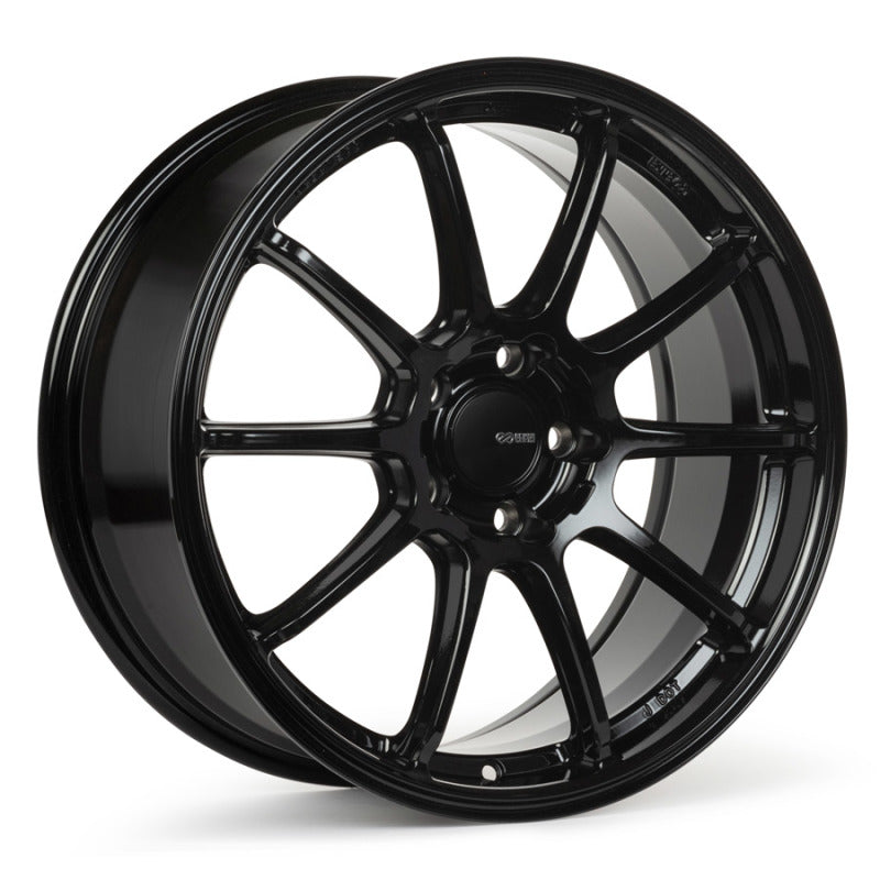 Enkei TRIUMPH 18x9.5 5x120 45mm Offset Gloss Black Wheel Enkei