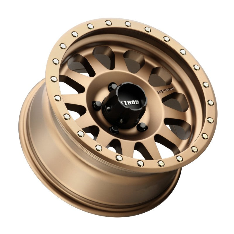 Method MR304 Double Standard 15x8 -24mm Offset 5x4.5 83mm CB Method Bronze Wheel - eliteracefab.com